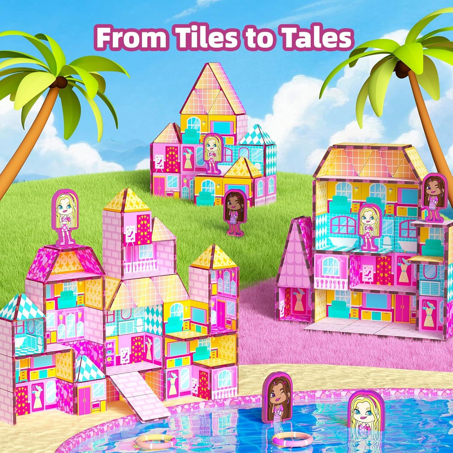 Casa de Muñecas Magnética GobiDex Princesa 1.04 kg 3+