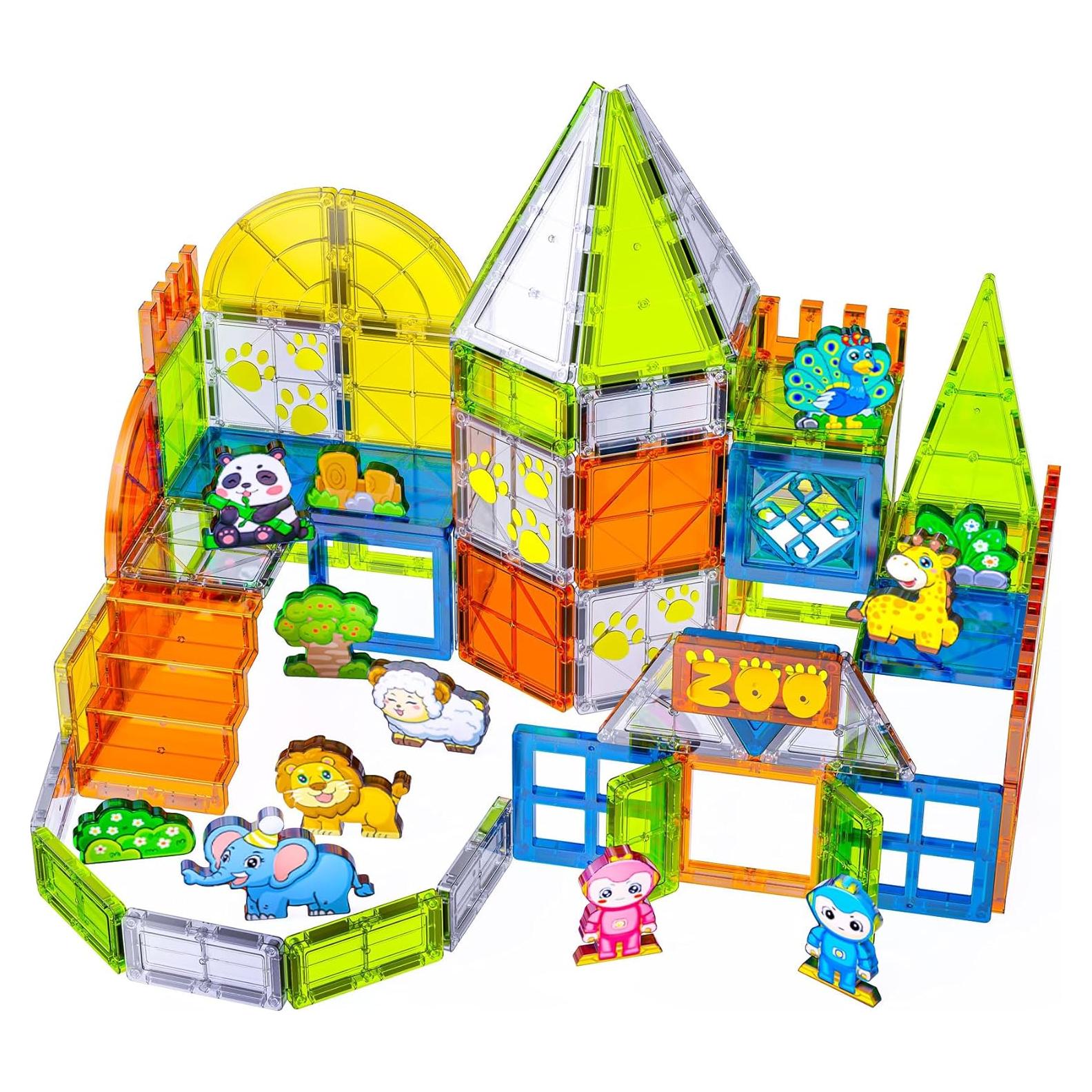 Set de Azulejos Magnéticos de Animales 120PCS SKTMYY