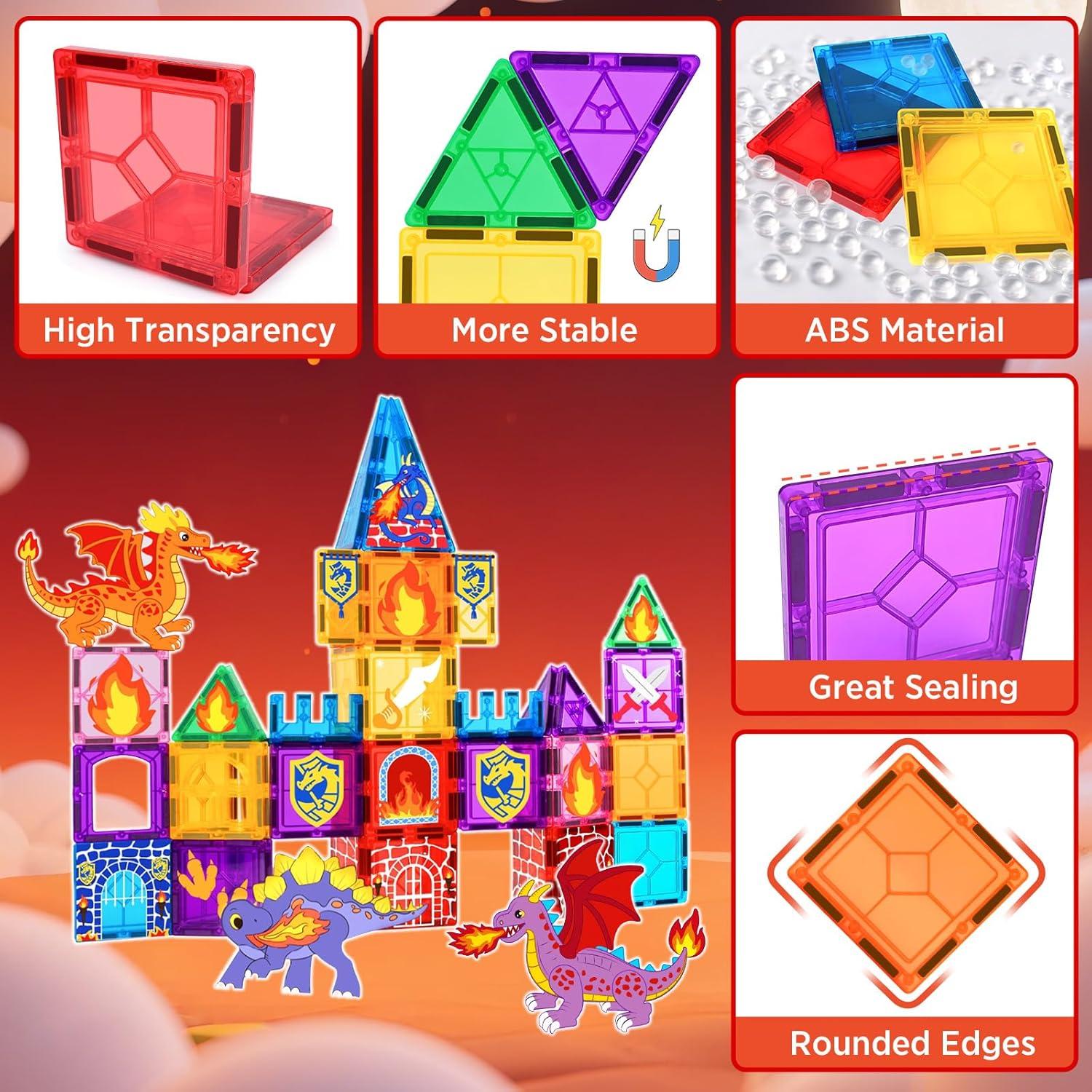 Set de Azulejos Magnéticos Dragón 53 Piezas YONGKANG