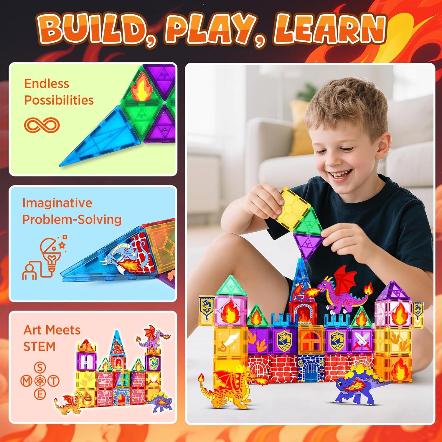 Set de Azulejos Magnéticos Dragón 53 Piezas YONGKANG