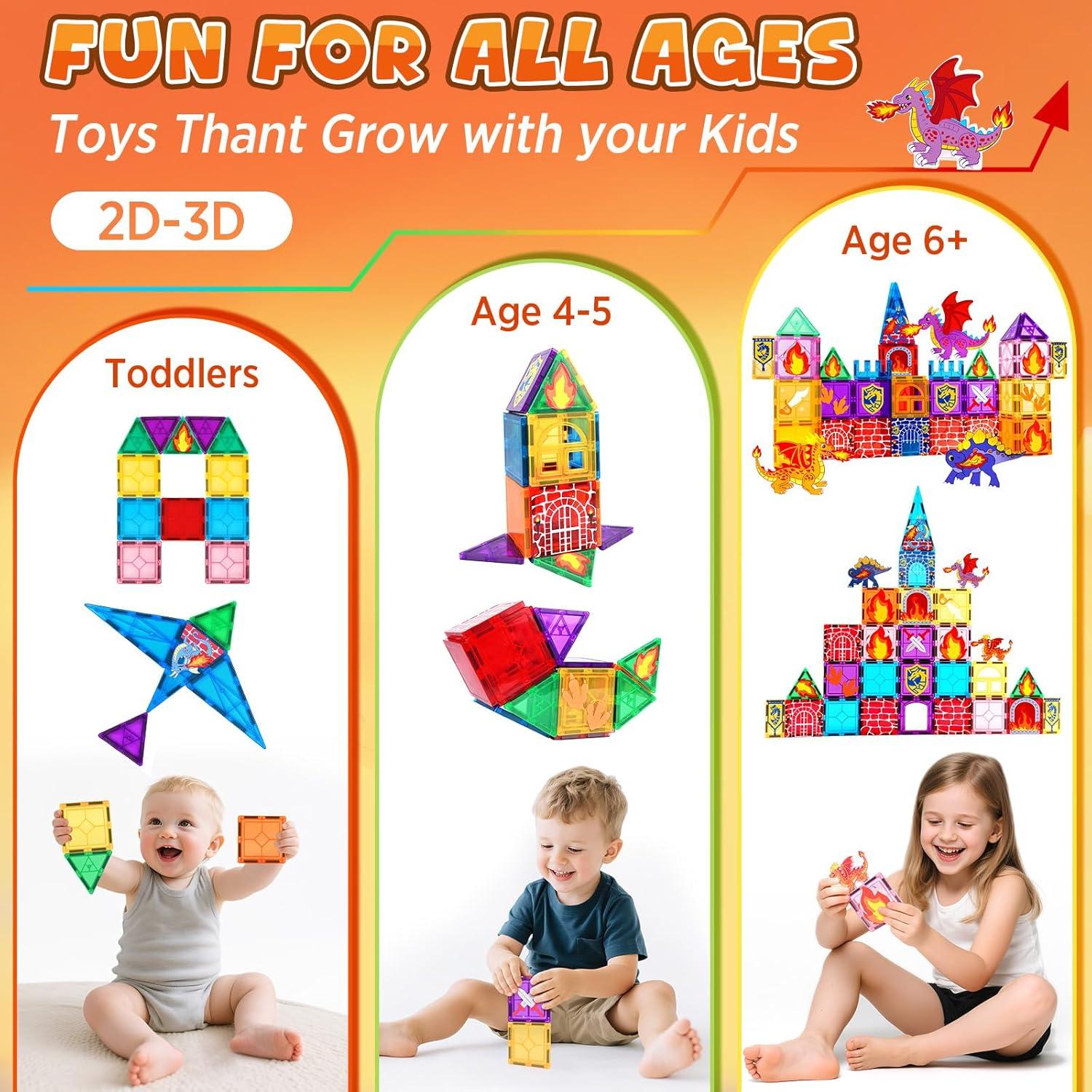 Set de Azulejos Magnéticos Dragón 53 Piezas YONGKANG