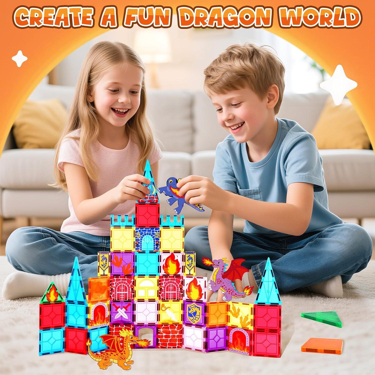 Set de Azulejos Magnéticos Dragón 53 Piezas YONGKANG