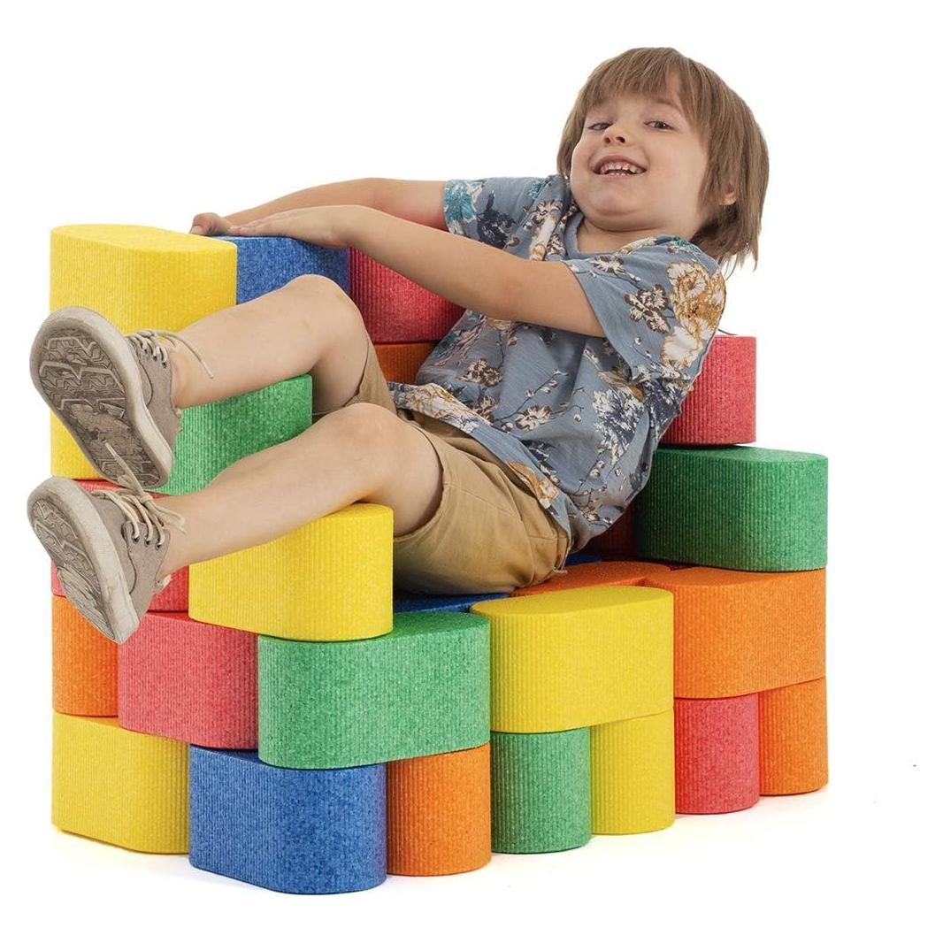 Bloques de Construcción de Espuma SHAUBEI 42 Piezas para Niños