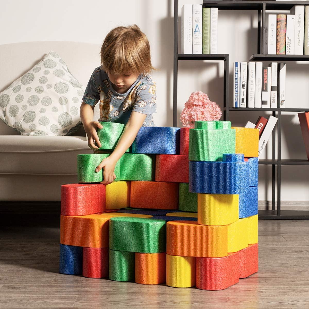 Bloques de Construcción de Espuma SHAUBEI 42 Piezas para Niños