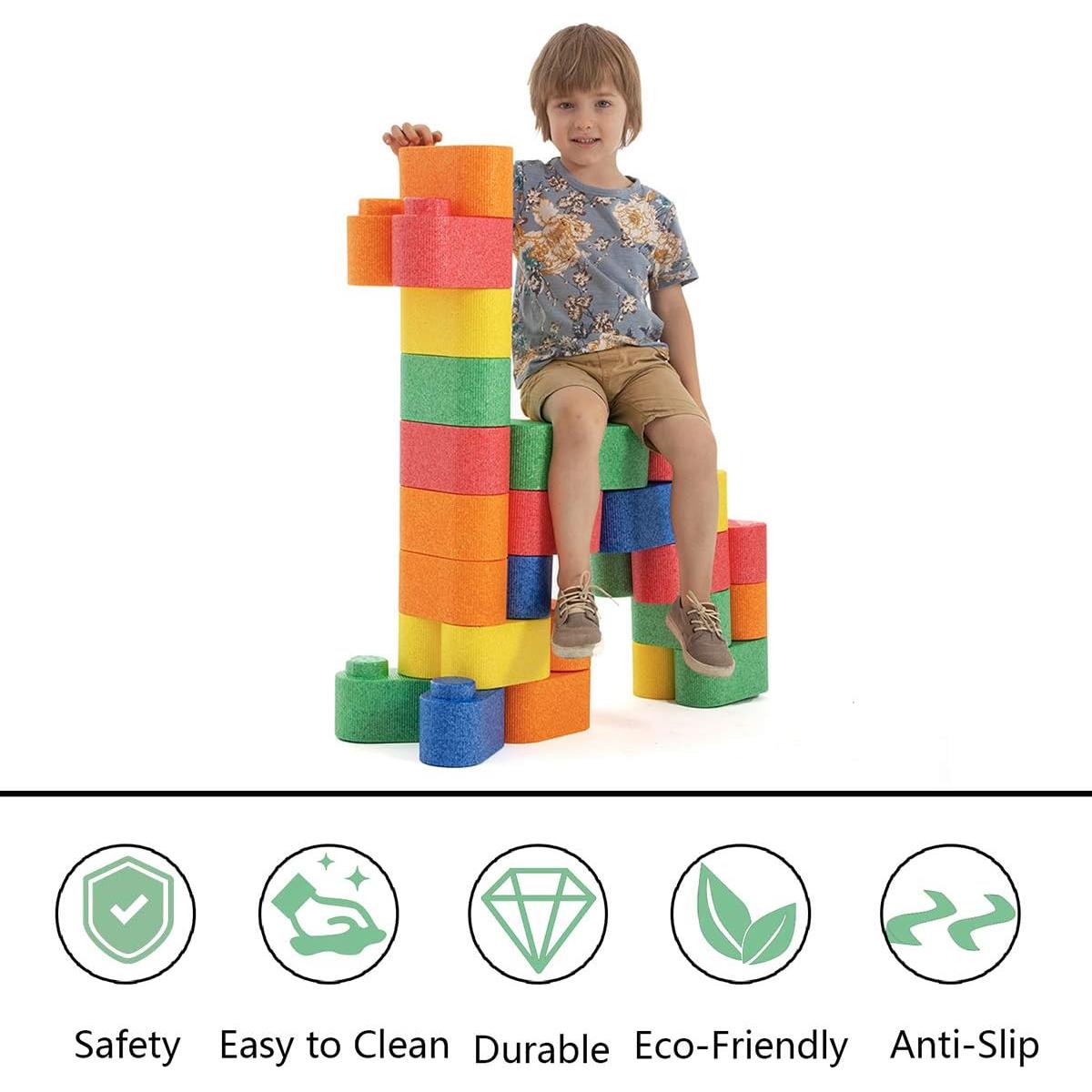 Bloques de Construcción de Espuma SHAUBEI 42 Piezas para Niños