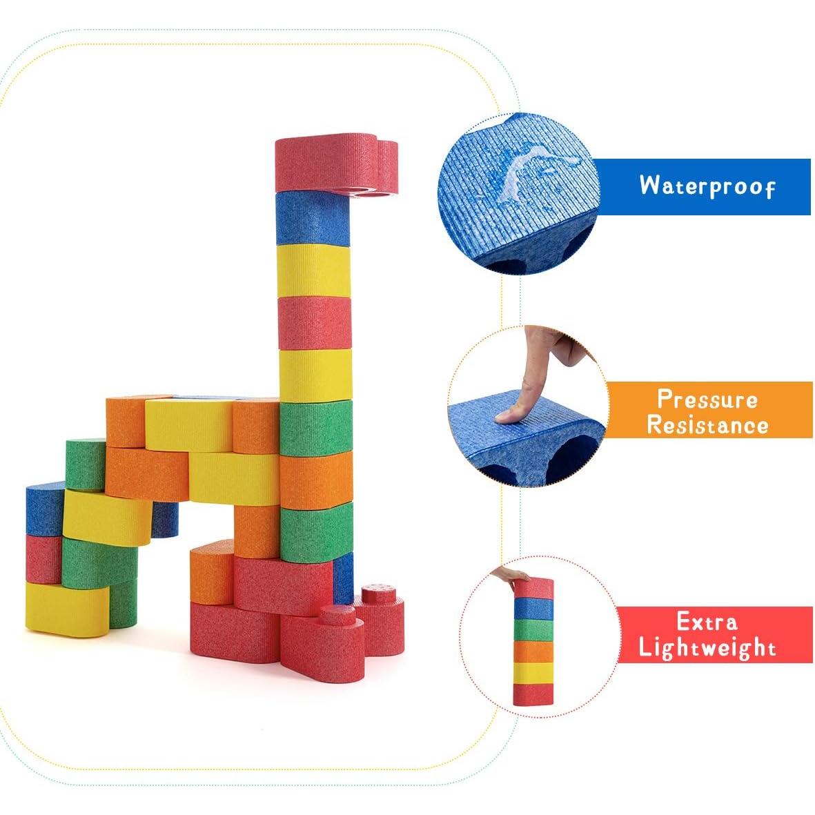 Bloques de Construcción de Espuma SHAUBEI 42 Piezas para Niños