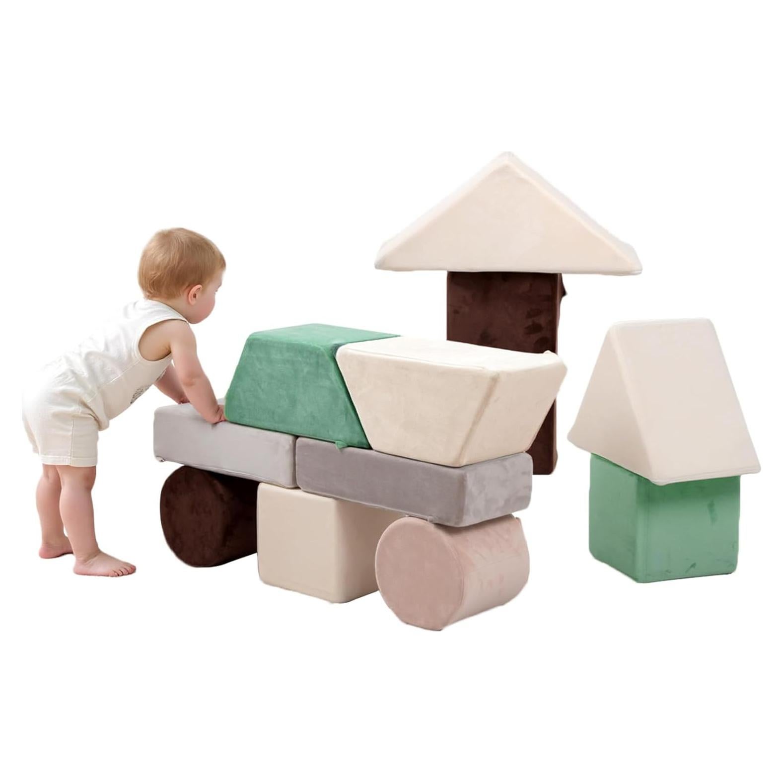 Juego de Bloques de Espuma Grande BanaSuper 11 Piezas para Niños