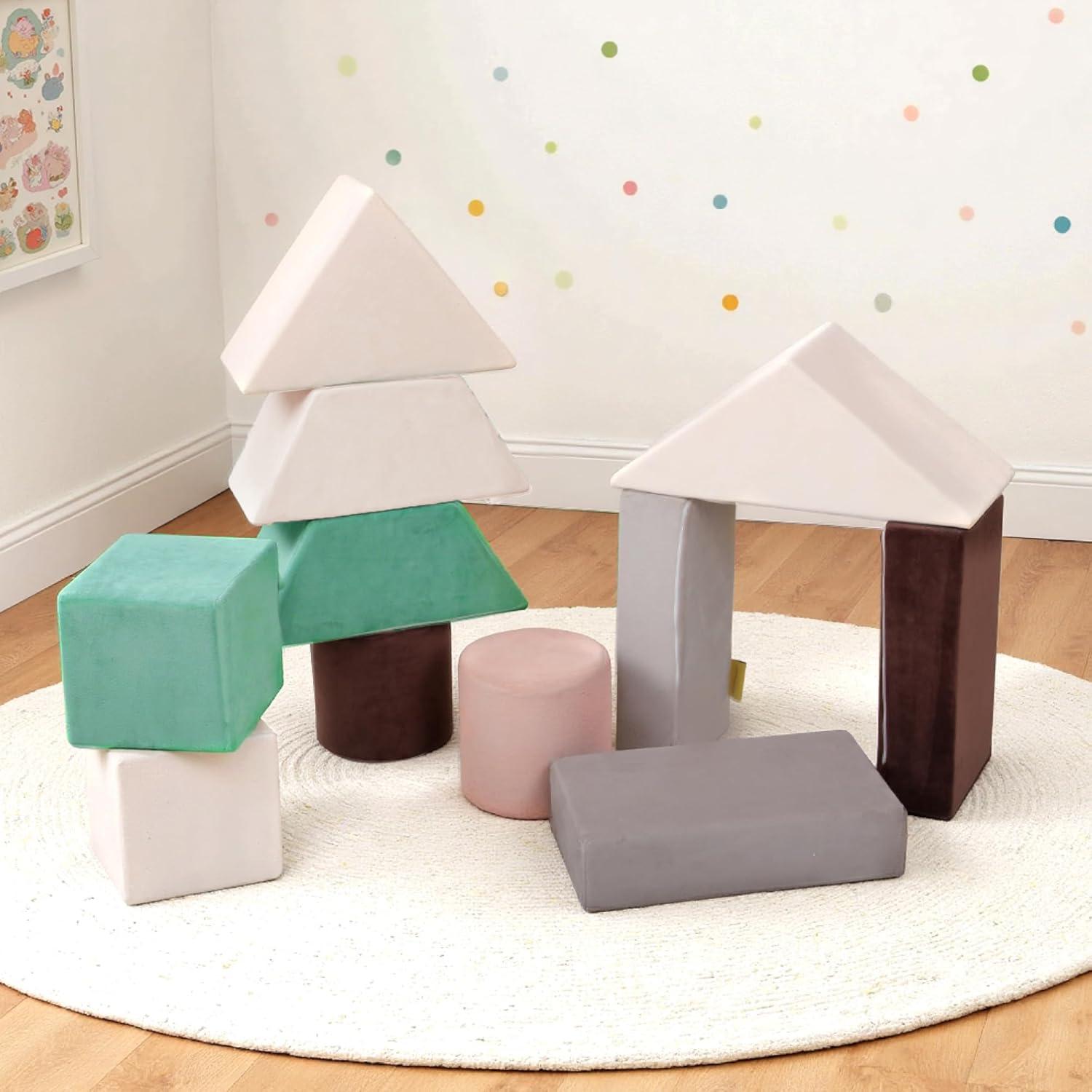 Juego de Bloques de Espuma Grande BanaSuper 11 Piezas para Niños