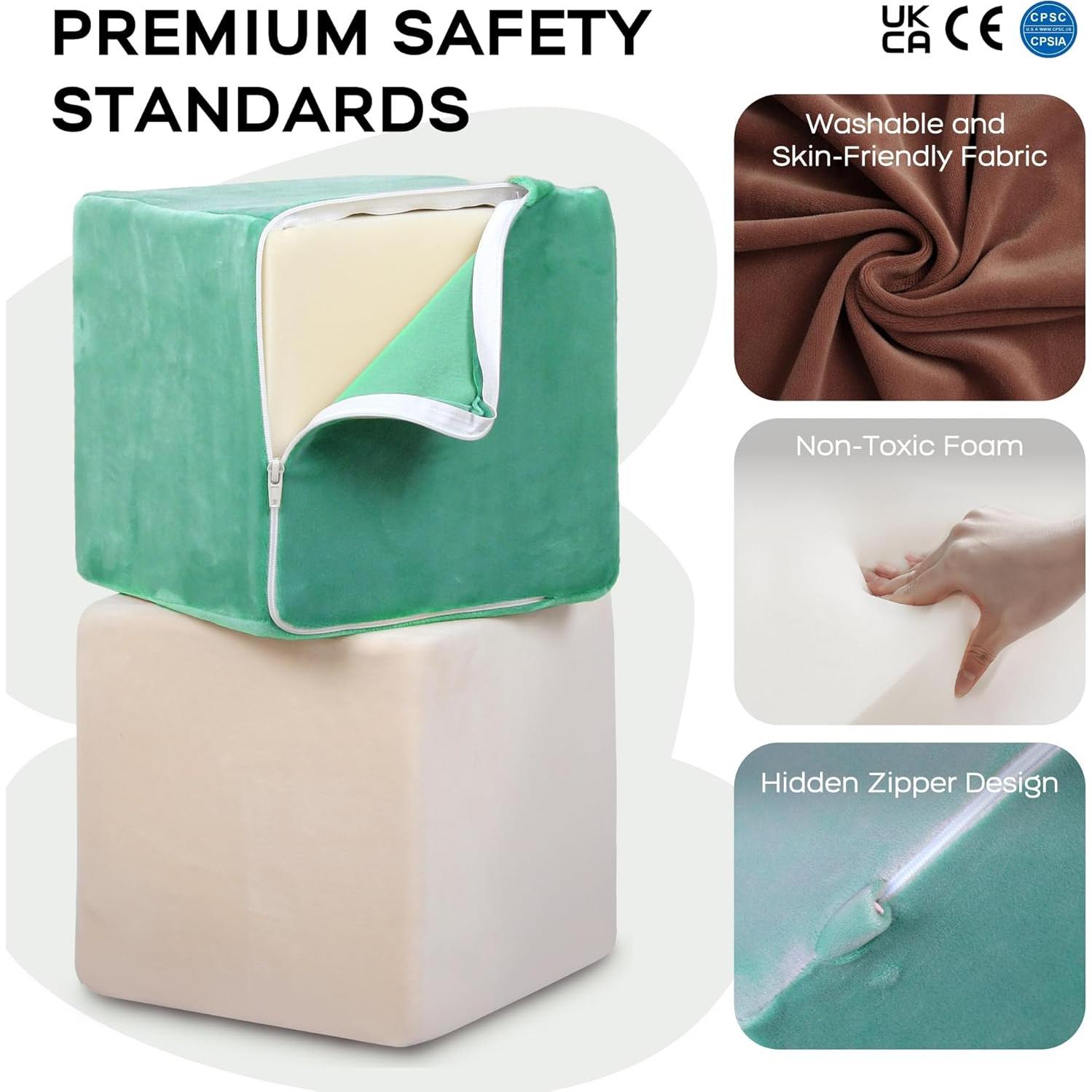 Juego de Bloques de Espuma Grande BanaSuper 11 Piezas para Niños