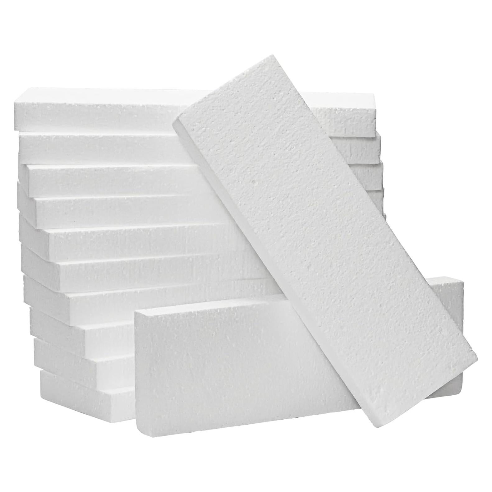 Bloques Rectangulares de Espuma Juvale 30.5x10.2x2.5 cm - Paquete de 12