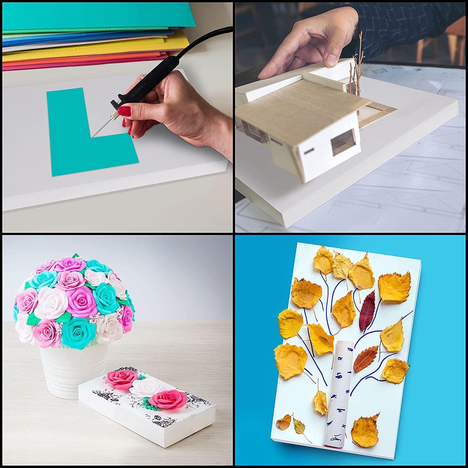 Bloques de Espuma Blanca YOUEON 12 Piezas 20x10x5 cm