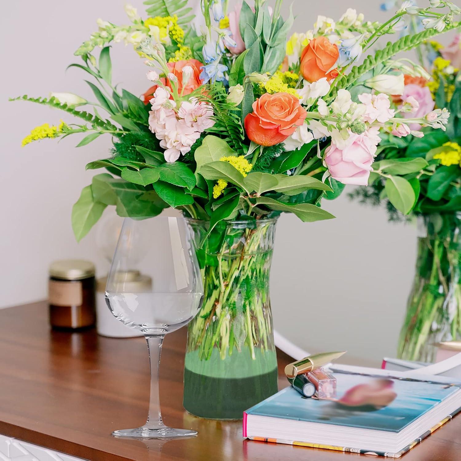 Bloques de Espuma Floral Prashent 8Pcs 14x8x4.3cm para Arreglos