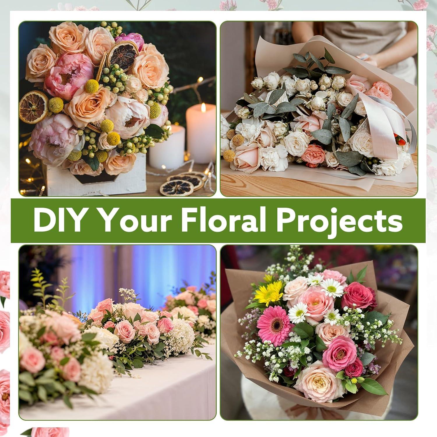 8 Bloques de Espuma Floral Pimoys 19.81x8.89x6.10 cm para Arreglos