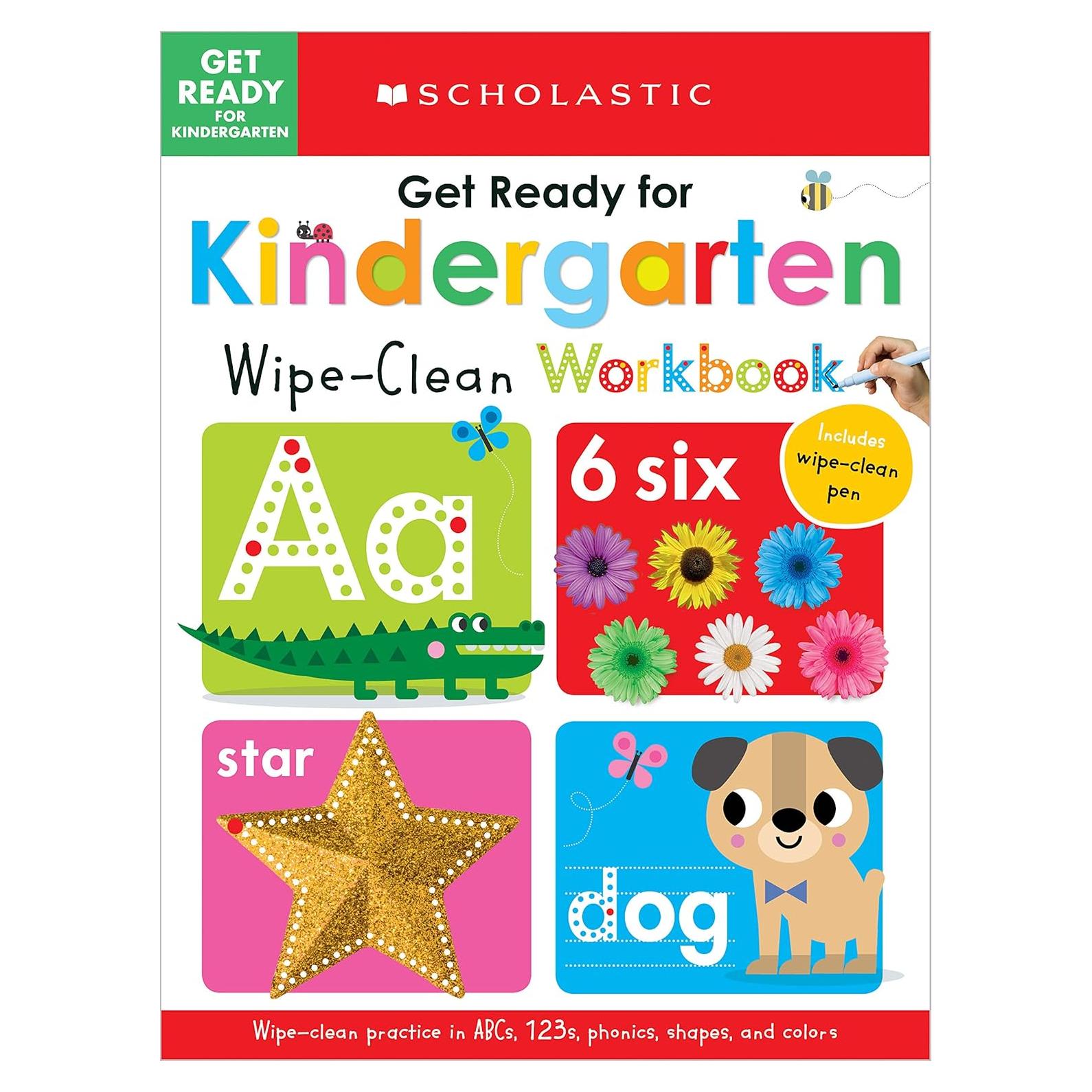 Get Ready for Kindergarten Wipe-Clean Workbook: Scholastic Early Learners (Wipe Clean)