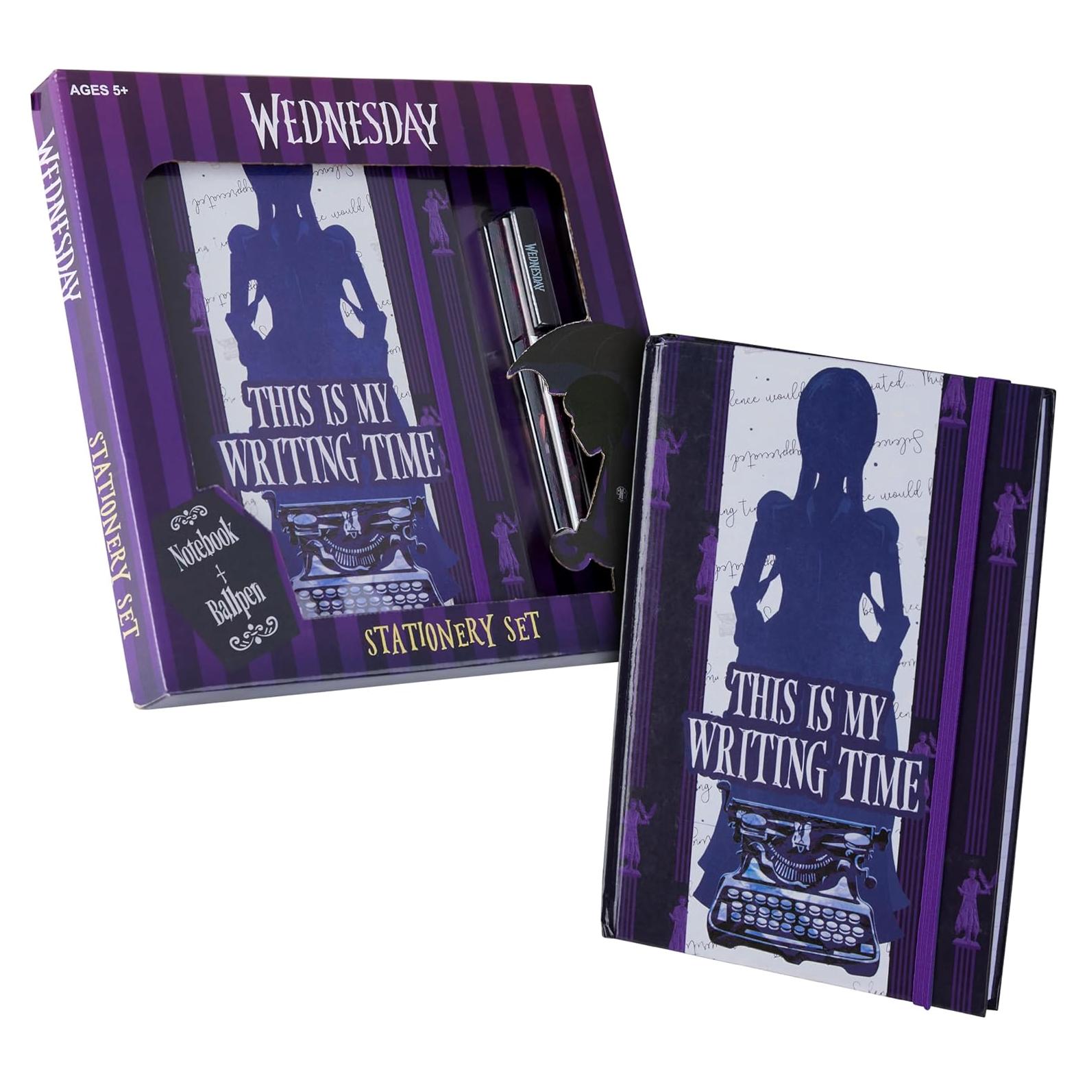 Set de cuaderno A5 y bolígrafo Red Robin para chicas