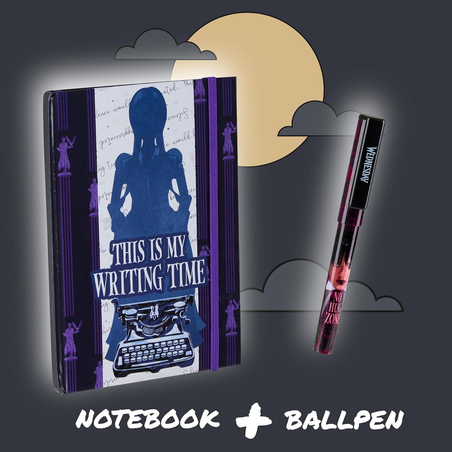 Set de cuaderno A5 y bolígrafo Red Robin para chicas