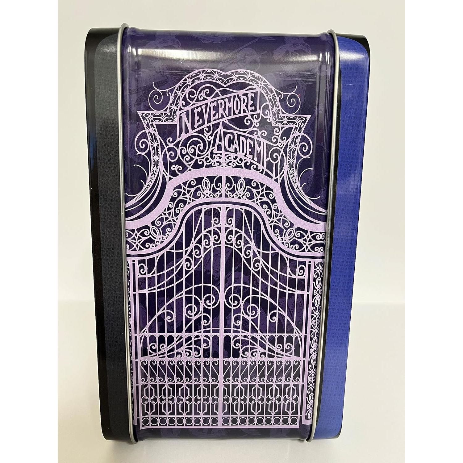 Caja de Almuerzo Retro Miércoles Addams Surreal Entertainment 19.7x17.1cm