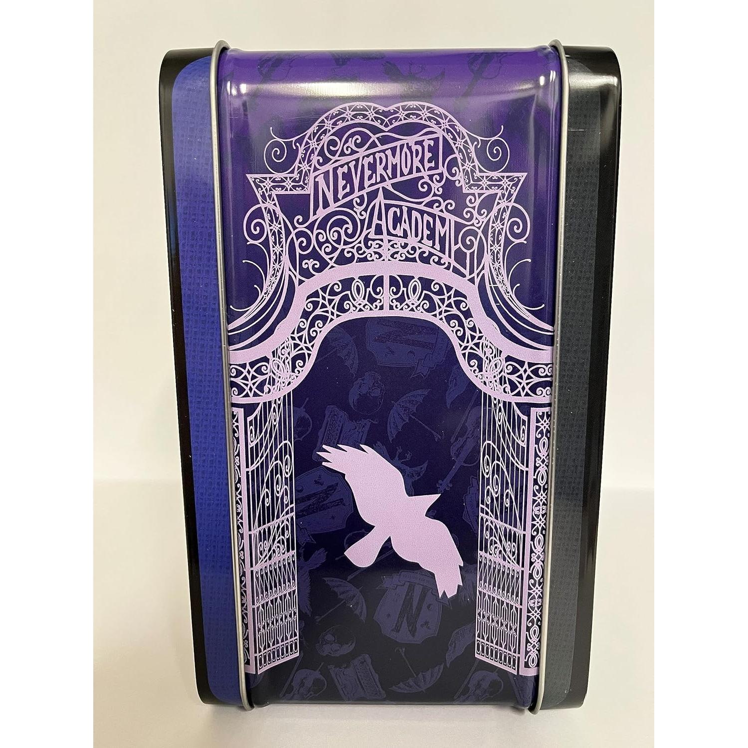 Caja de Almuerzo Retro Miércoles Addams Surreal Entertainment 19.7x17.1cm