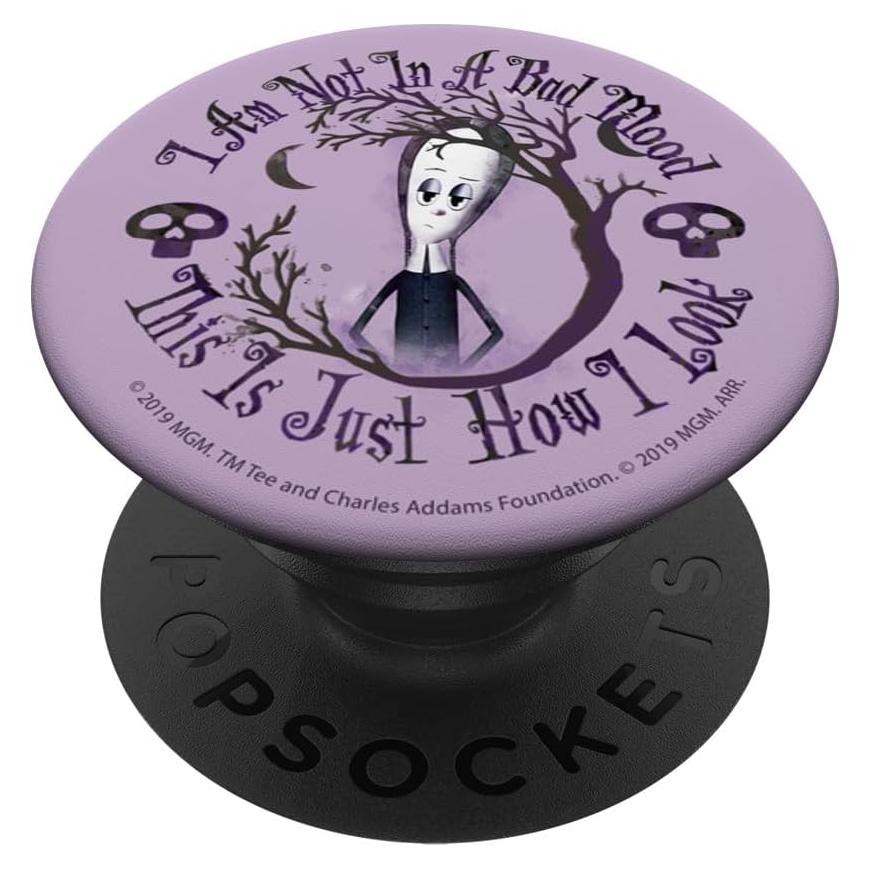 PopSocket La Familia Addams Miércoles Estándar Negro