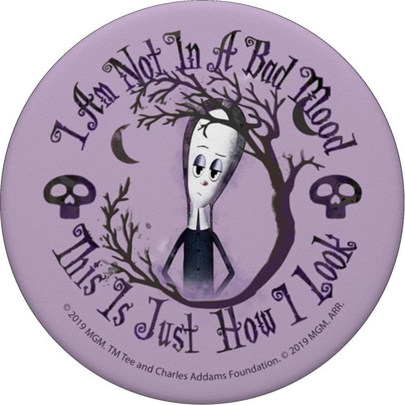 PopSocket La Familia Addams Miércoles Estándar Negro