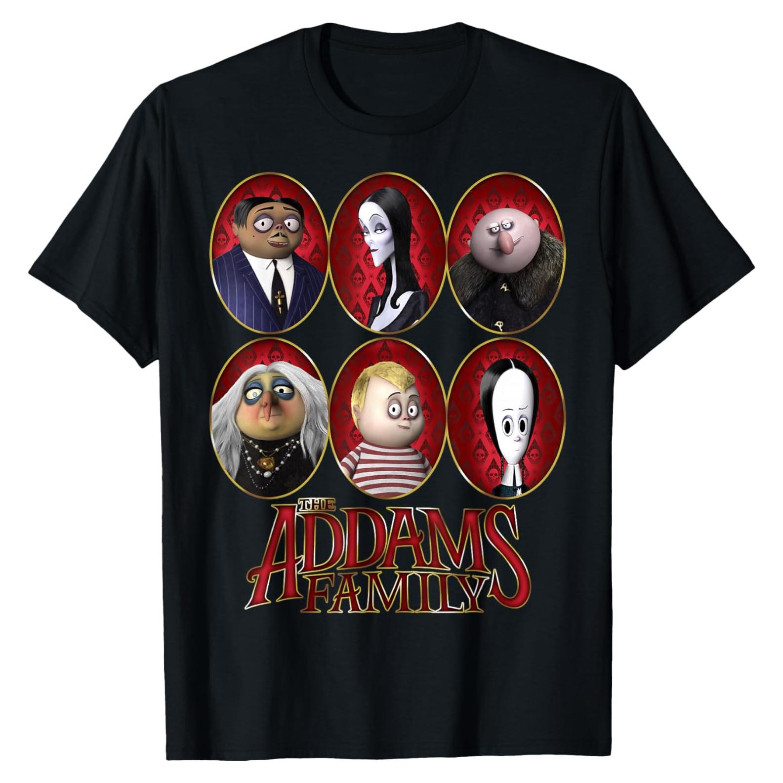 Camiseta oficial de la familia Addams para hombres