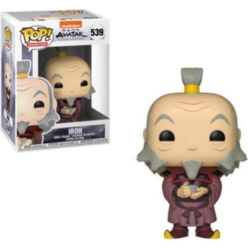 Figura de Vinilo Pop! Funko Iroh con Té - Avatar La Última Airbender, 9.53 cm