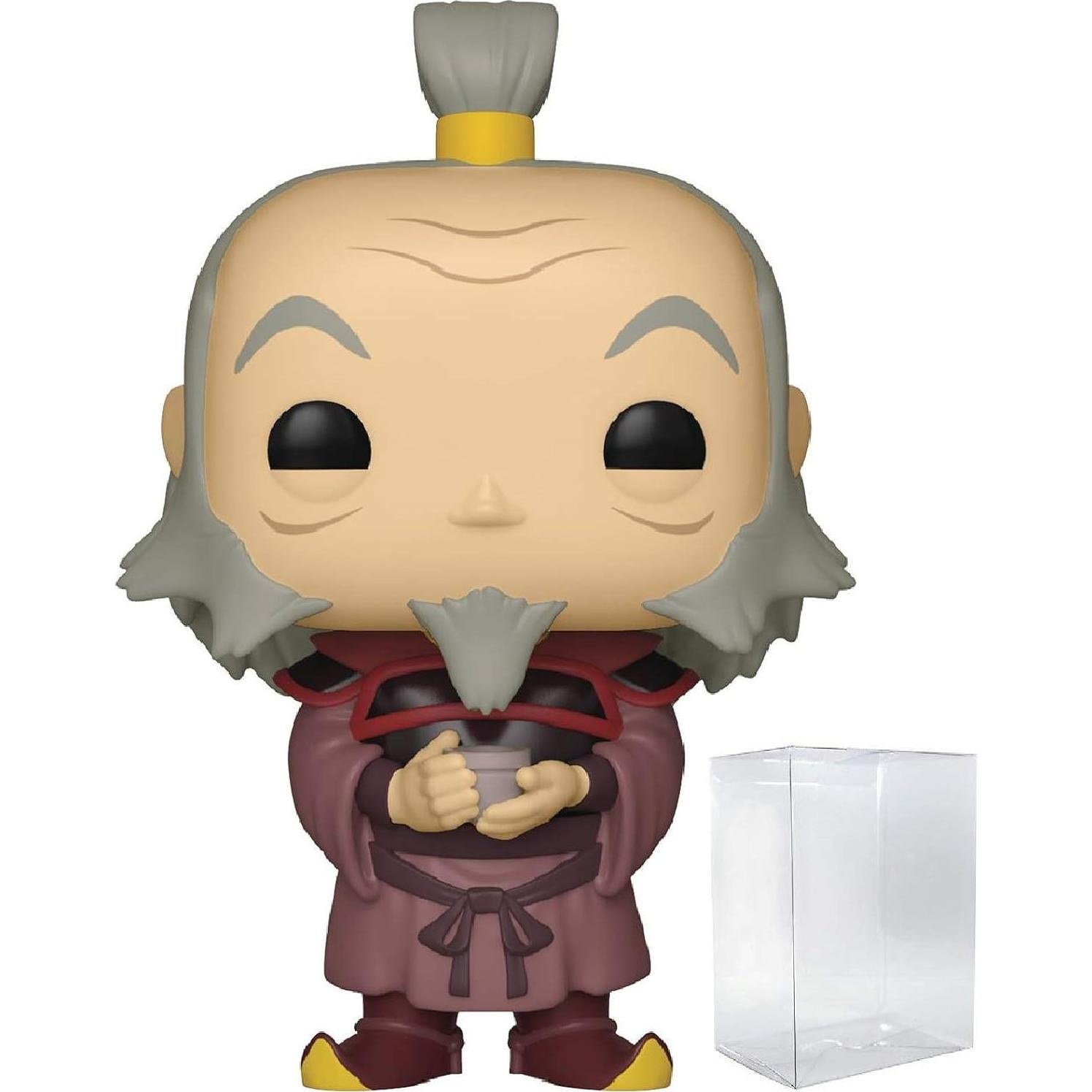 Figura de Vinilo Pop! Funko Iroh con Té - Avatar La Última Airbender, 9.53 cm