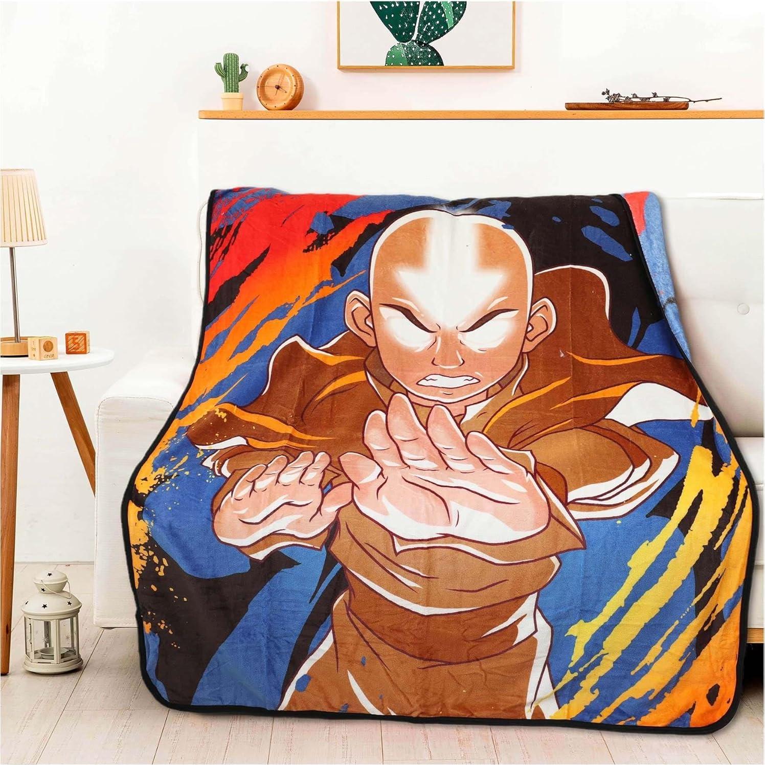 Manta Micro Raschel Avatar Fuerzas Naturales Northwest 117x152cm