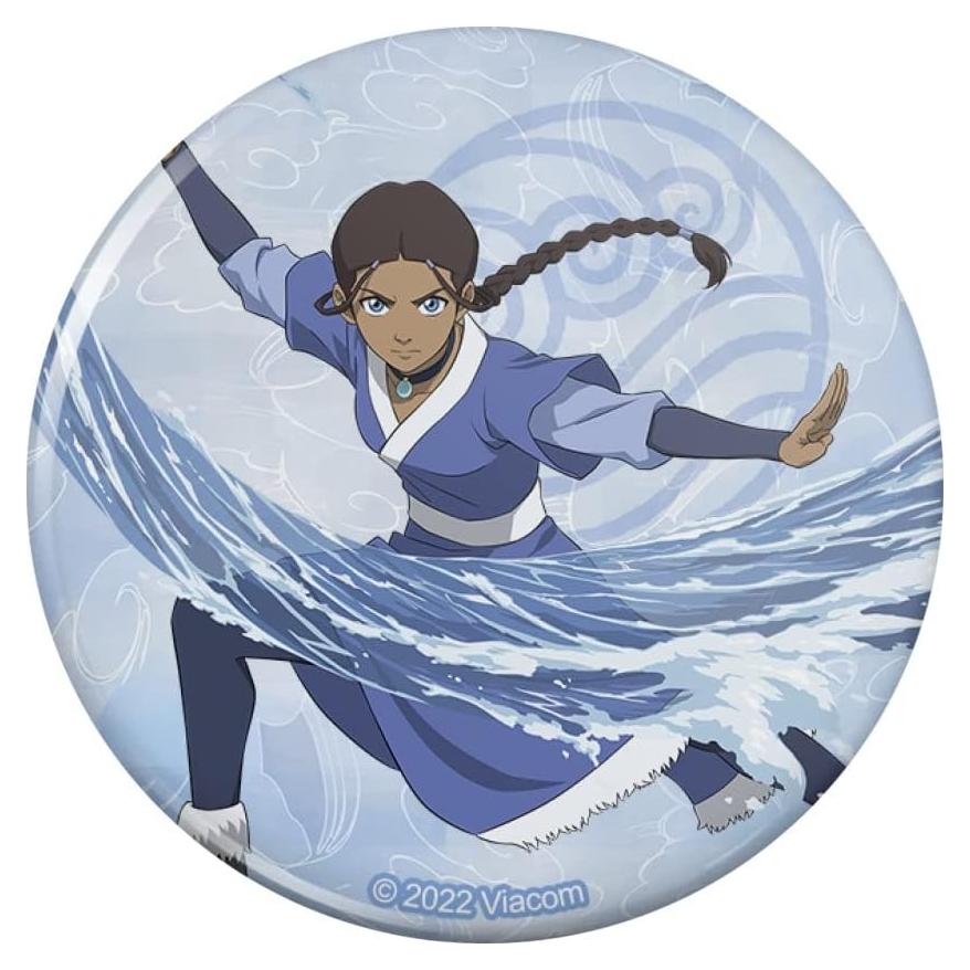 Imán de Botón Avatar La Última Airbender Katara 5.7cm