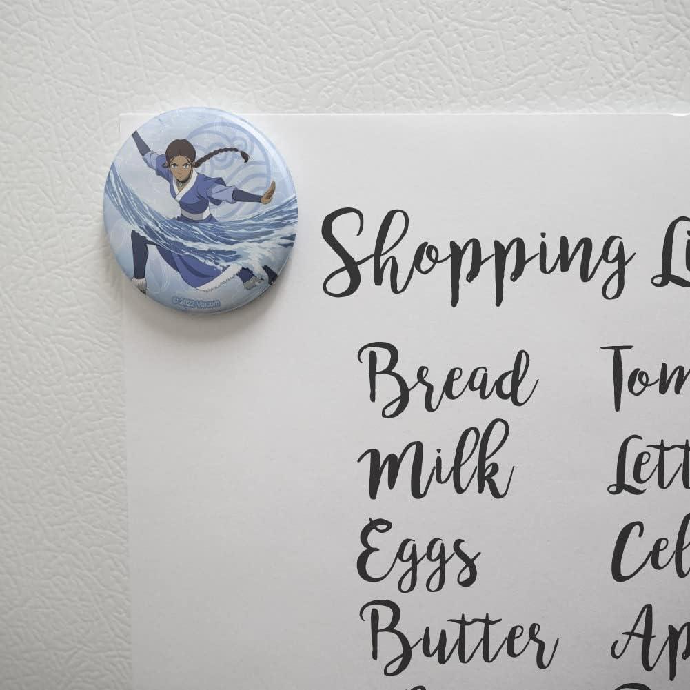 Imán de Botón Avatar La Última Airbender Katara 5.7cm