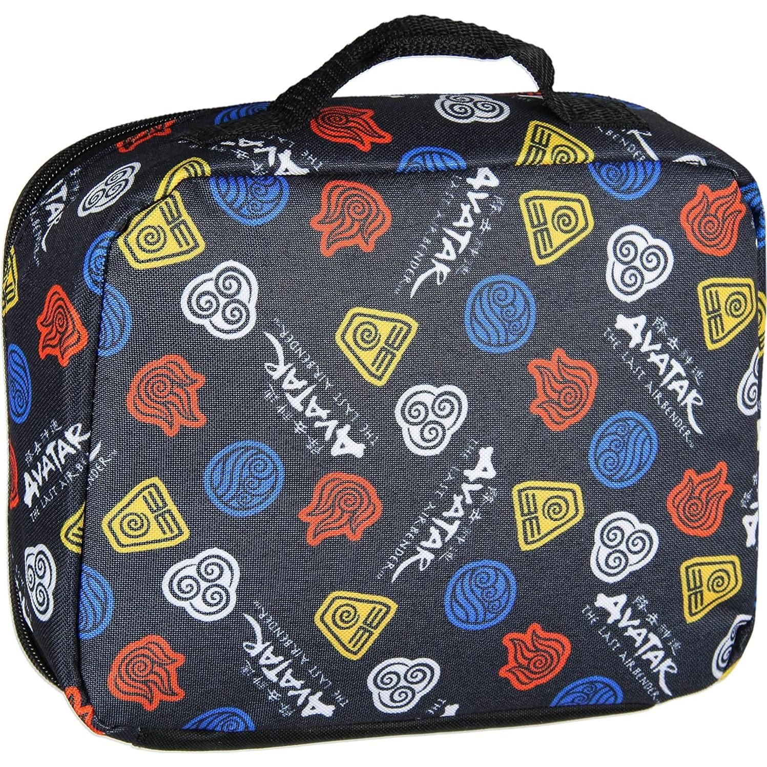 Set de Mochila Nickelodeon Avatar La Última Airbender 5 Piezas