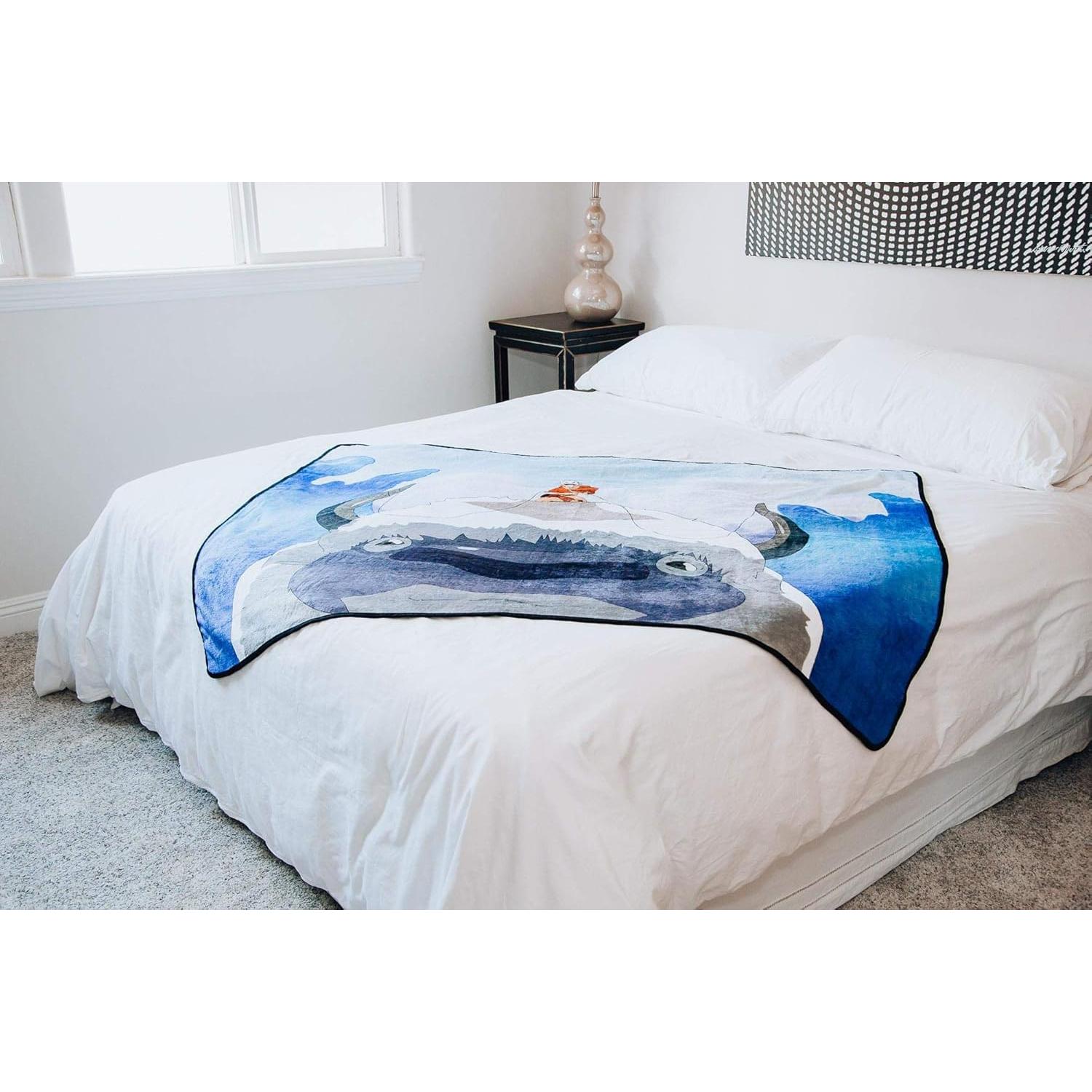 Manta de Peluche Aang y Appa Surreal Entertainment 114x152 cm