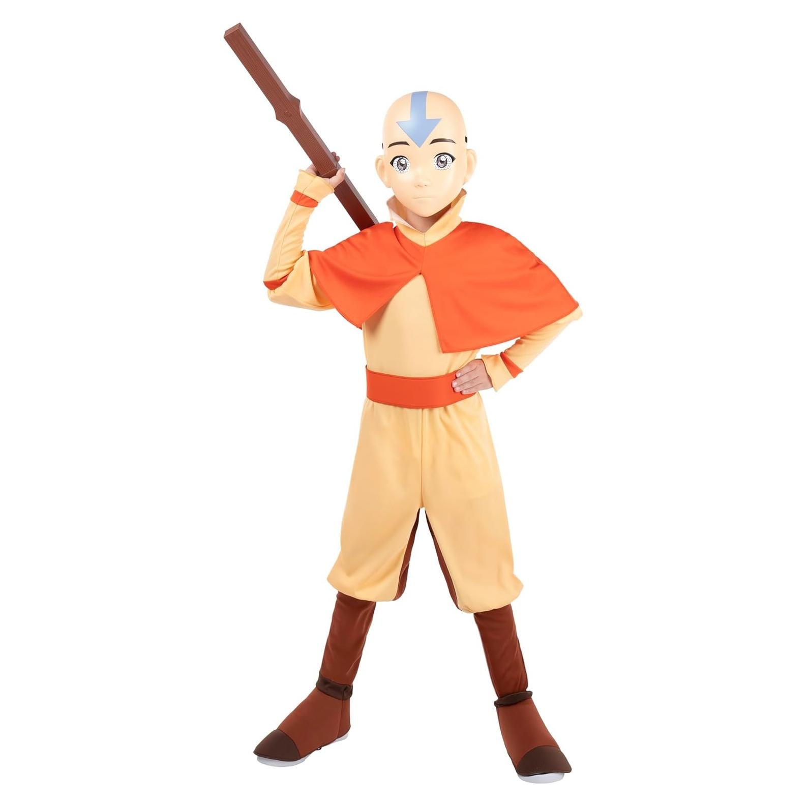 Disfraz de Halloween Deluxe Aang Jazwares para Jóvenes L