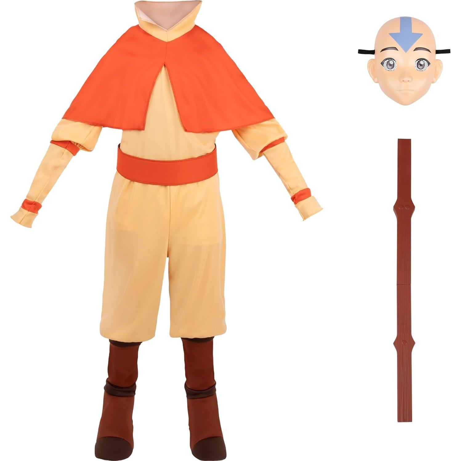 Disfraz de Halloween Deluxe Aang Jazwares para Jóvenes L