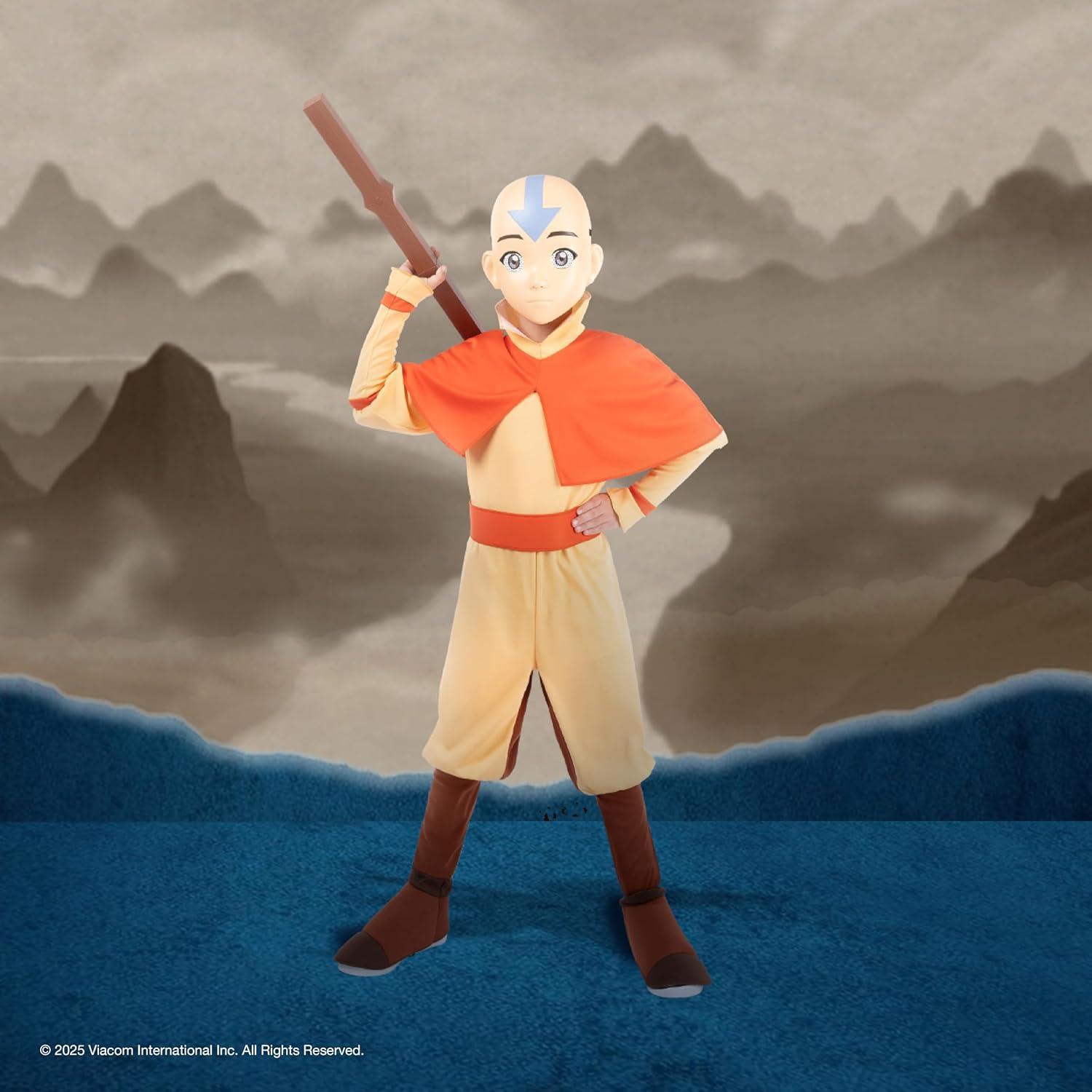 Disfraz de Halloween Deluxe Aang Jazwares para Jóvenes L