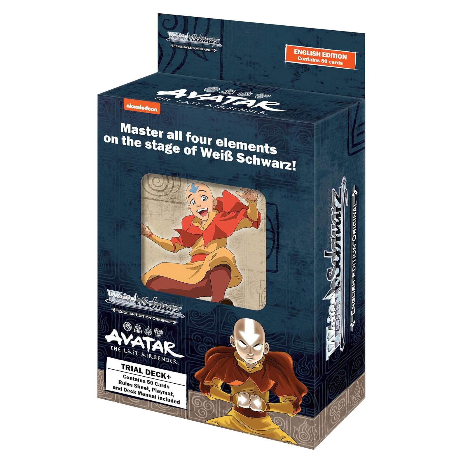 Bushiroad Avatar The Last Airbender Weiss Schwarz Trial Deck Plus