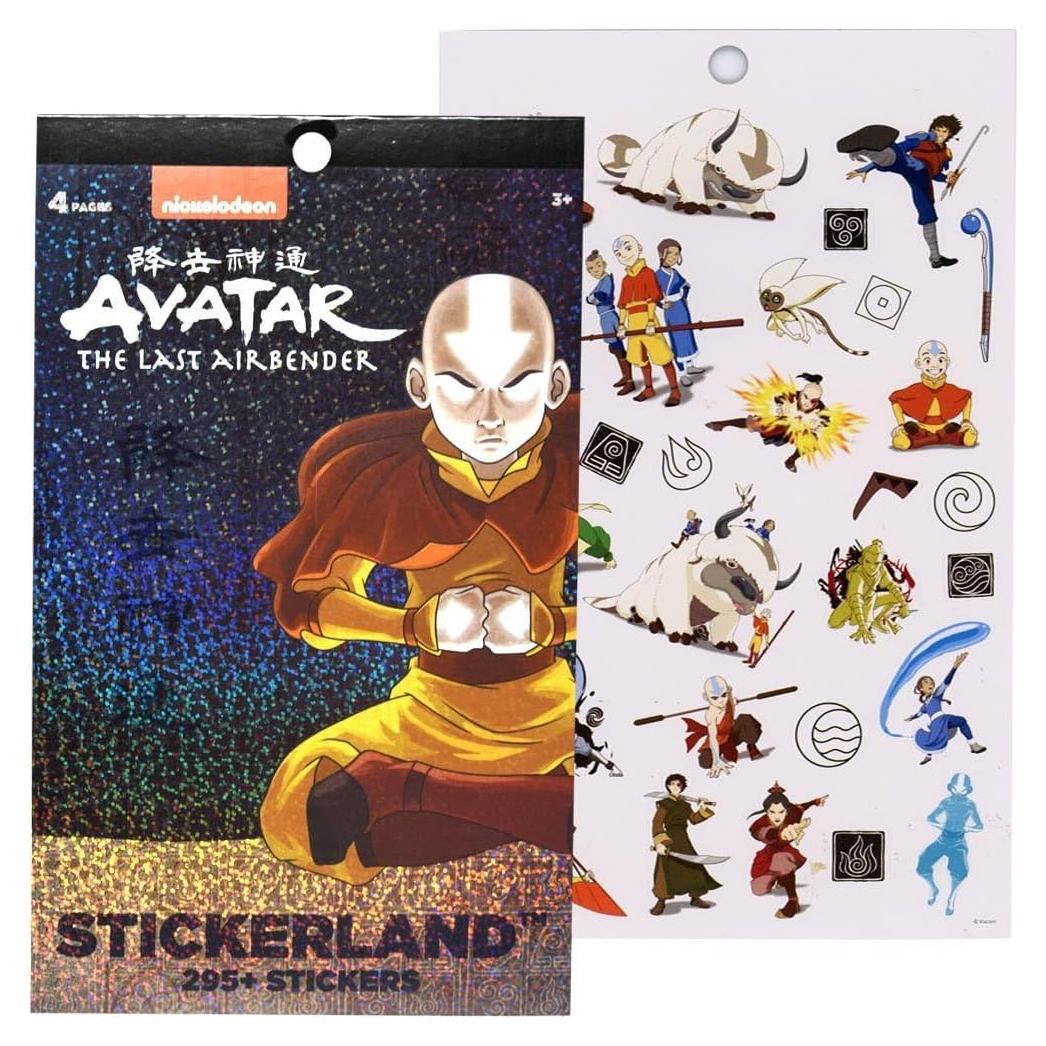 Bloc de Stickers Avatar La Última Airbender JJM - 295 Stickers