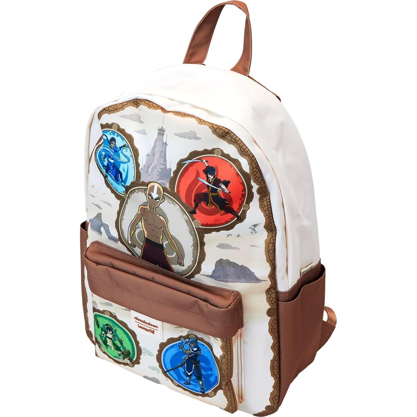 Mochila Loungefly Nickelodeon Avatar: La Leyenda de Aang 29x12x44cm