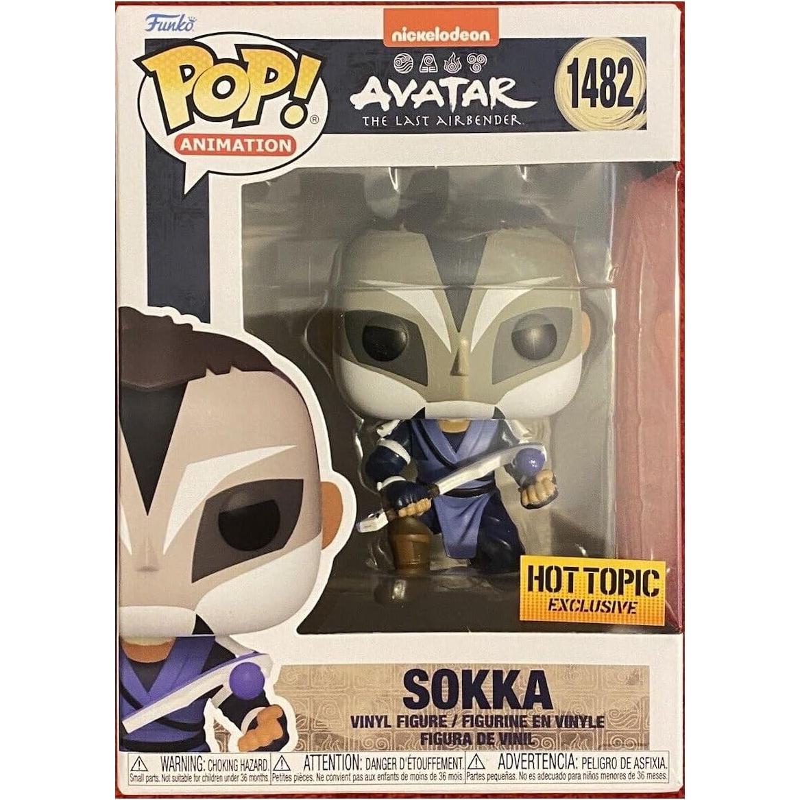 Figura Funko Pop! Avatar Sokka Guerrero 1482 - 10.2 cm