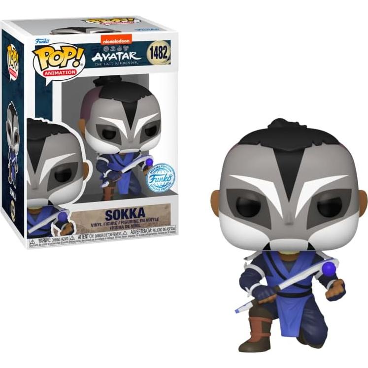 Figura Funko Pop! Avatar Sokka Guerrero 1482 - 10.2 cm