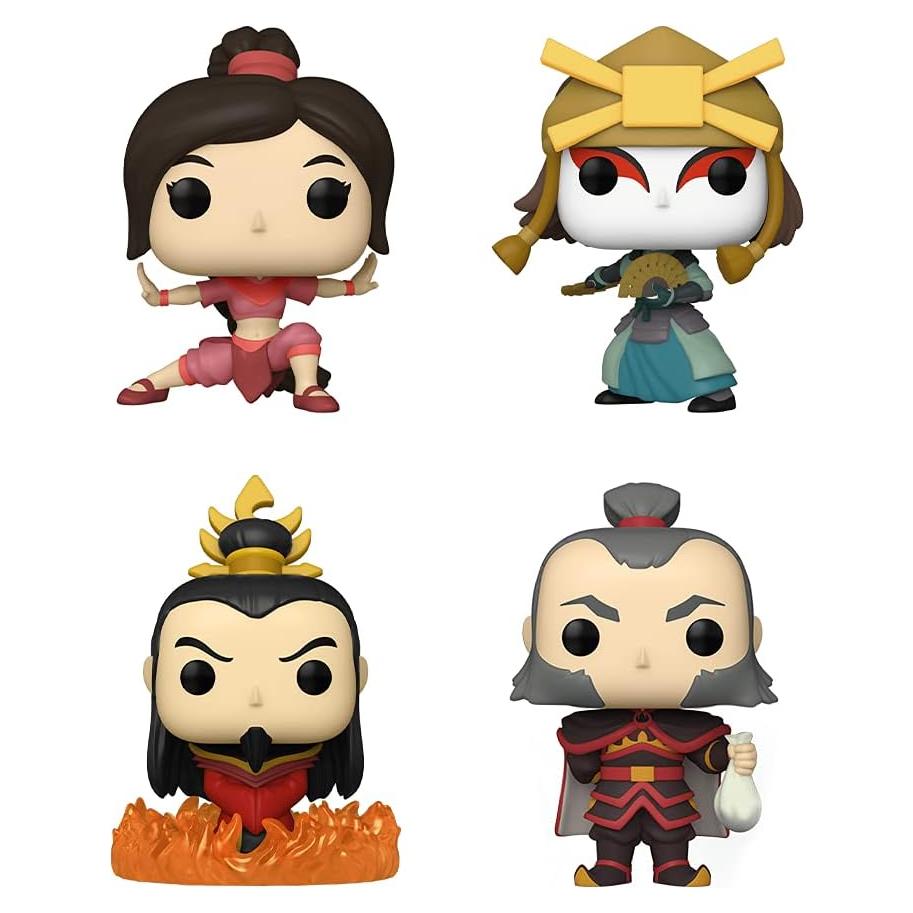 Funko Pop! Avatar La Última Airbender Set de 4 Figuras