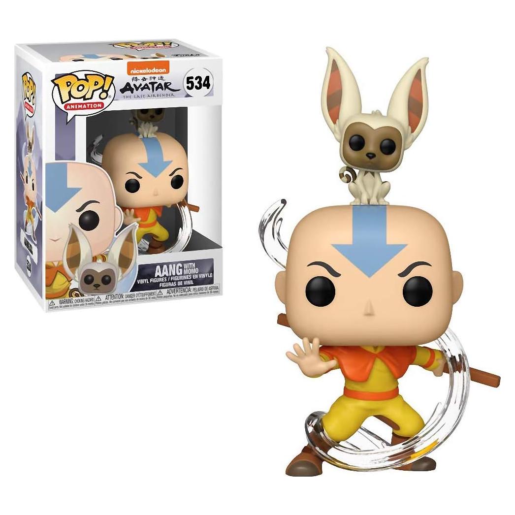 Funko POP! Aang con Momo - Avatar La Última Airbender 9.5 cm