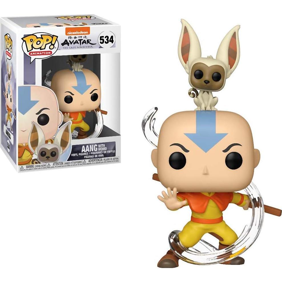 Funko POP! Aang con Momo - Avatar La Última Airbender 9.5 cm