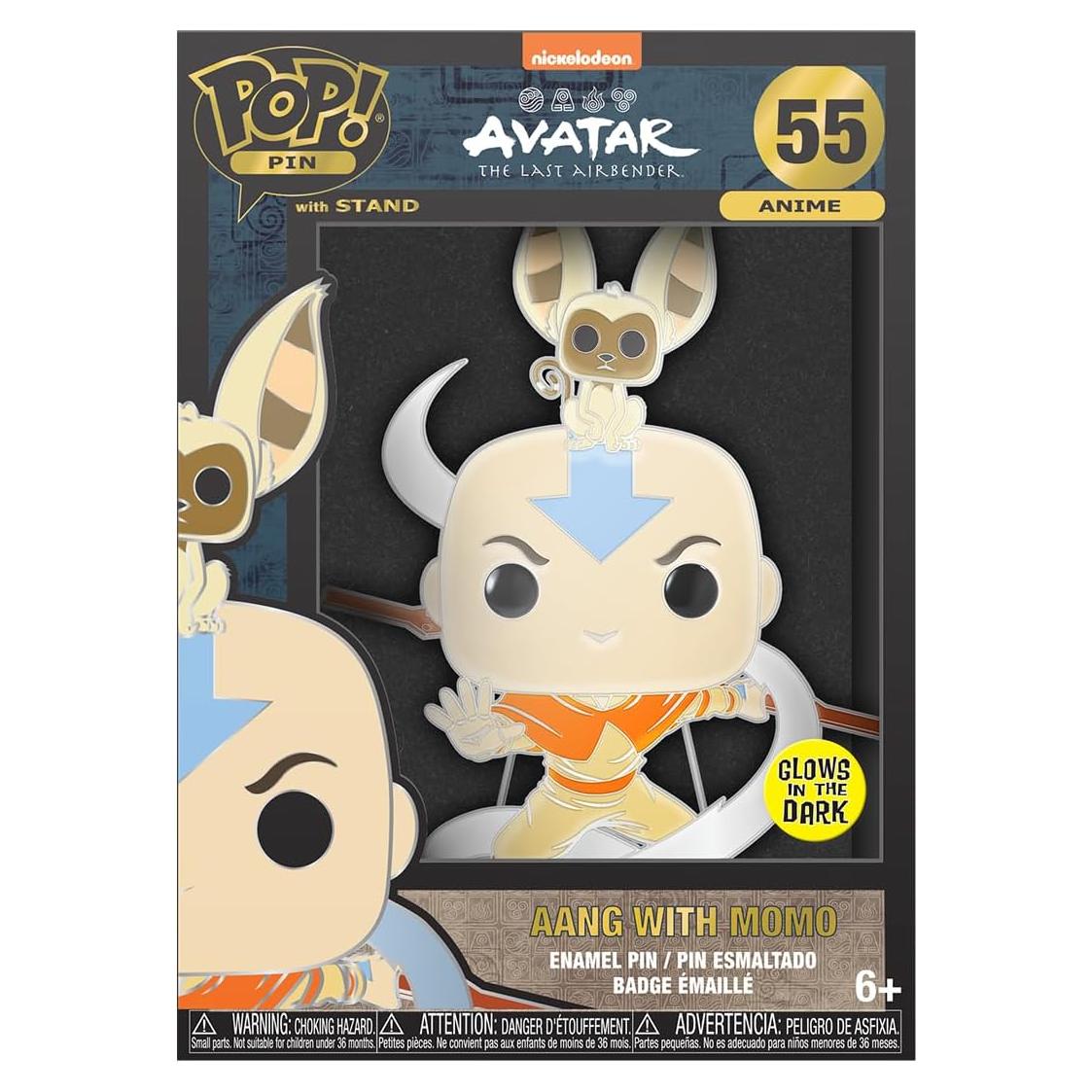 Pin de Esmalte Aang - Avatar: The Last Airbender - Funko