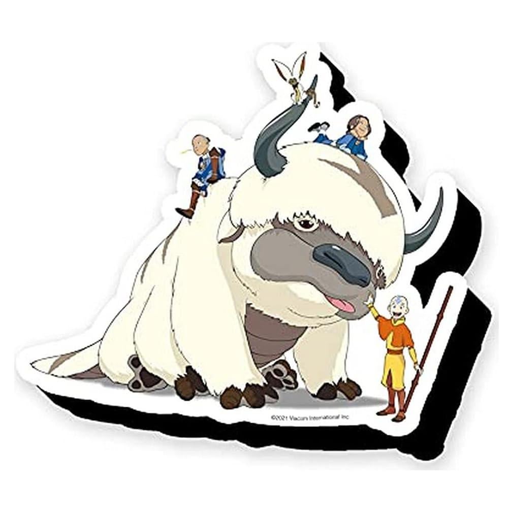 Imán Funky Chunky AQUARIUS Appa 5.08x10.16cm Madera