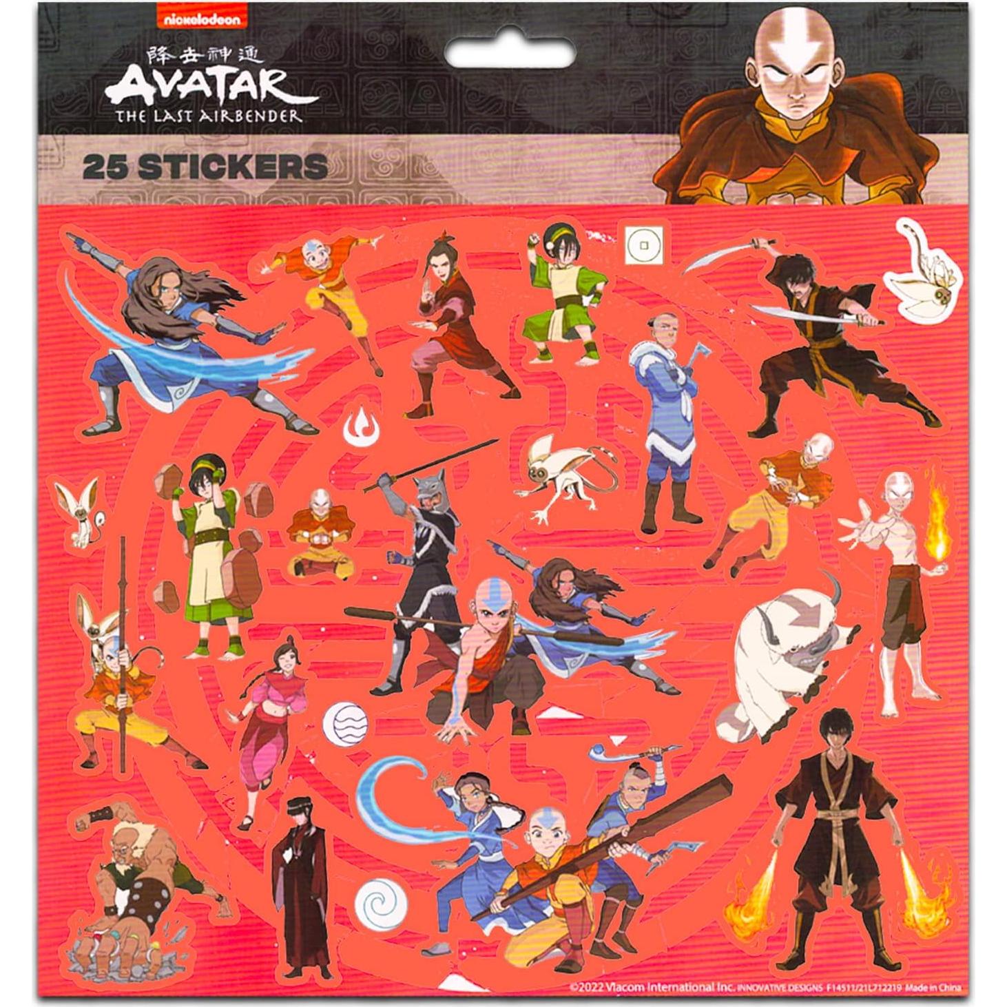 Conjunto de Pósters para Pintar Avatar La Leyenda de Aang