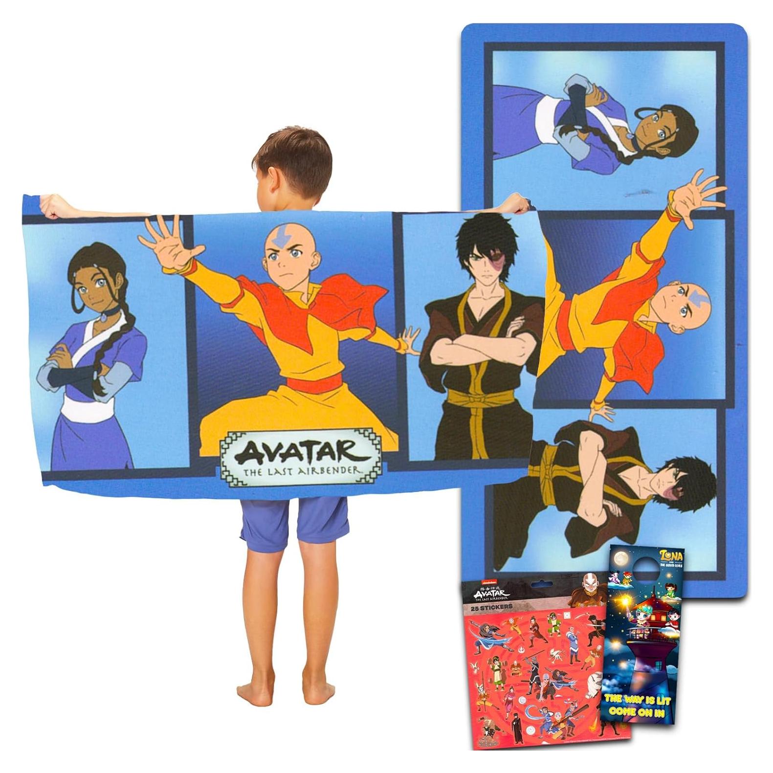 Juego de Toallas Nickelodeon Avatar La Última Airbender 68.6x137.2cm