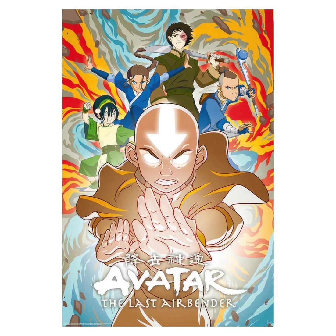 Póster de Anime Avatar: El Último Maestro del Aire 61x91cm