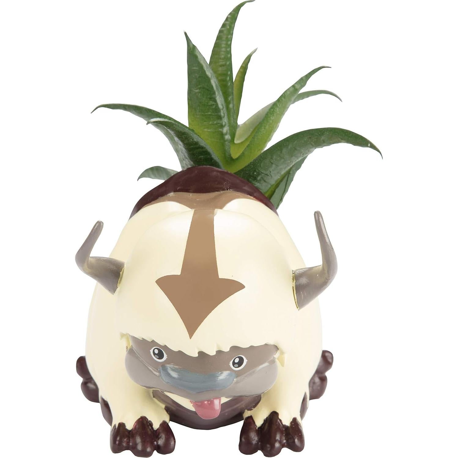 Maceta Appa Bisonte Volador SCS Direct con Suculenta Falsa