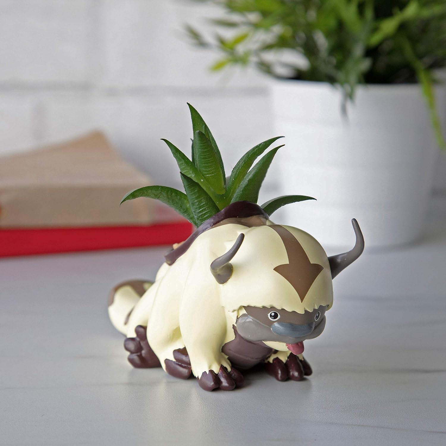 Maceta Appa Bisonte Volador SCS Direct con Suculenta Falsa